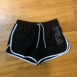 Fila track shorts